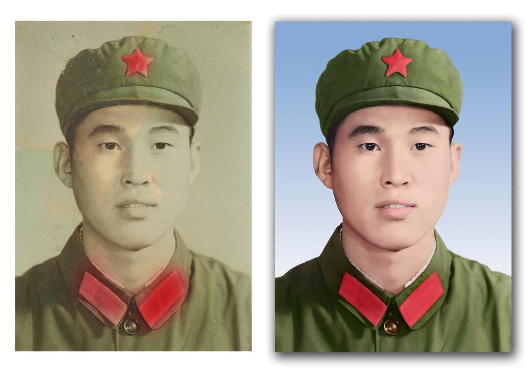 桥头镇破损照片修复-18